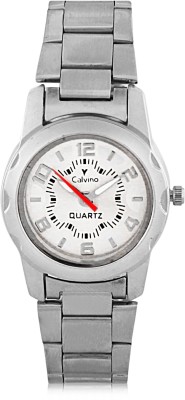 Calvino CLAC-160256L_SilverWhite Analog Watch  - For Women   Watches  (Calvino)