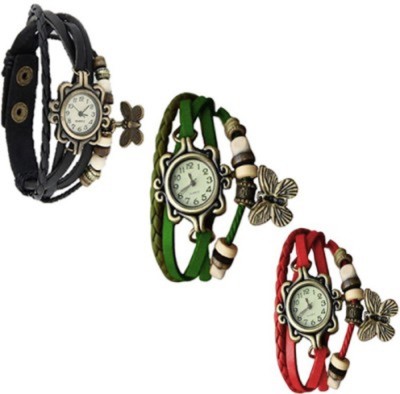 Krazykart butterfly combo3 Analog Watch  - For Women   Watches  (Krazykart)