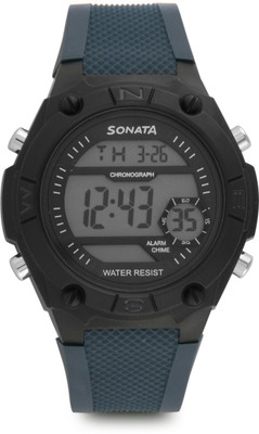 sonata 77034pp01 digital watch