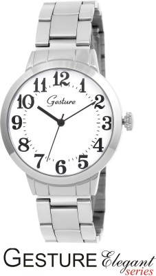 Gesture A17G-WH Elegant Analog Watch  - For Men   Watches  (Gesture)