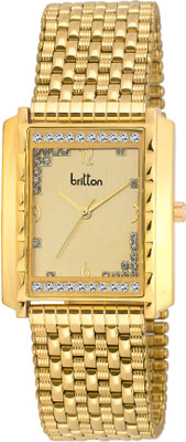 

BRITTON Golden-BR-GSQ001-GLD Watch - For Men