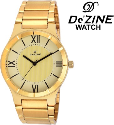 Dezine DZ-GR020-GLD Analog Watch  - For Men   Watches  (Dezine)