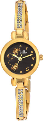 

BRITTON BR-LR011-BLK-GLD Watch - For Girls