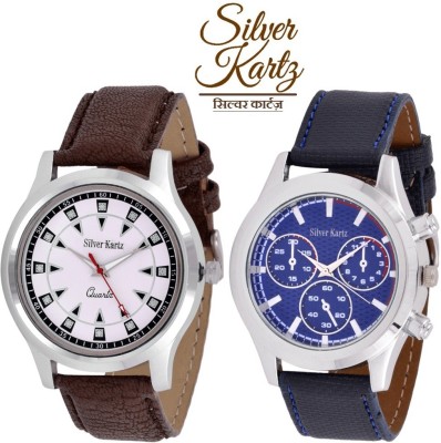 Silver Kartz W Combo M2-9 Analog-Digital Watch  - For Boys   Watches  (Silver Kartz)
