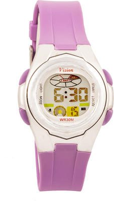 

Vizion 8517B-8PURPLE Cold Light Watch - For Boys