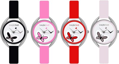 Valentime Branded New Latest Designer Deal Colorfull Stylish Girl Ladies13 26 Feb LOVE Couple Analog Watch  - For Girls   Watches  (Valentime)