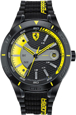 Scuderia Ferrari 0830266 Red Rev Evo Watch - For Men