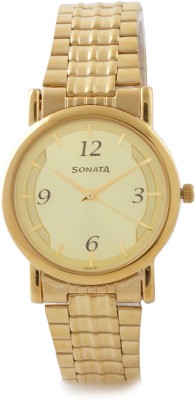 Sonata NH7987YM01CJ Analog Watch  - For Men   Watches  (Sonata)