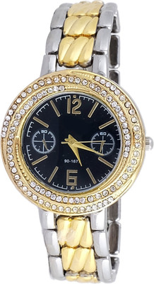 

Super Drool ST2967_WT_GOLDBLACK Watch - For Women