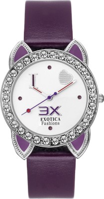 Exotica Fashion EFLM-05-Purple Analog Watch  - For Men & Women   Watches  (Exotica Fashion)