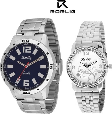 Rorlig RR_210+1016A Analog Watch  - For Couple   Watches  (Rorlig)