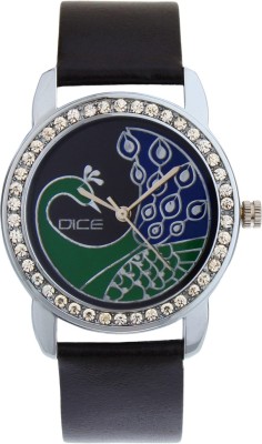 Dice PRSS-B060-8232 Princess silver Analog Watch  - For Women   Watches  (Dice)
