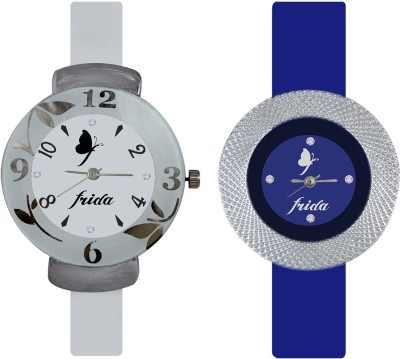 Frida Colourful Designer Latest Collection Diwali Special134 Flying Butterfly Analog Watch  - For Girls   Watches  (Frida)