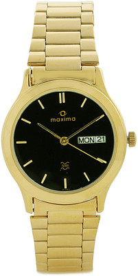 

Maxima 01382CMGY Gold Watch - For Men