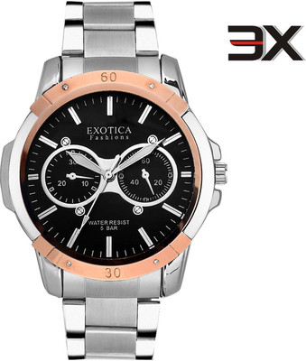 Exotica Fashions EFG_05_TT_ST_DM_B_NS New Series Analog Watch - For Men