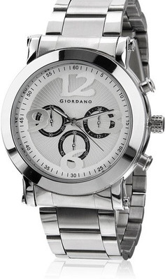 

Giordano Technograph White Watch - For Men
