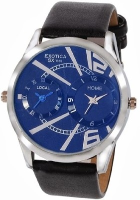 Exotica SXlines EF-81-Dual-Blue Analog Watch  - For Men   Watches  (Exotica SXlines)
