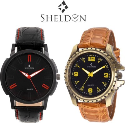 Sheldon SH-1015 Analog Watch  - For Men   Watches  (Sheldon)