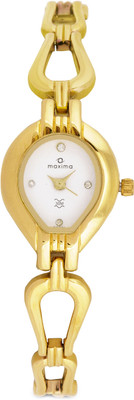 

Maxima 25331BMLY Gold Watch - For Women