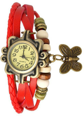 

Swiss Rock Vintage-Red Watch - For Girls