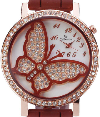 

Zoya-Hongz ZHZ-BUTBN-09 Butterfly Dial Watch - For Women
