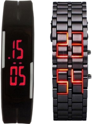 Uqbah Led Bracelet Digital Watch  - For Men   Watches  (Uqbah)