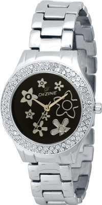 Dezine DZ-LR0990-BLK-CH Decker Watch - For Women