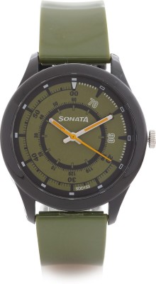 Sonata NH77007PP01 Analog Watch  - For Men   Watches  (Sonata)