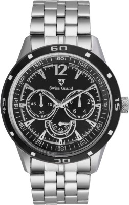Swiss Grand Sg-0205_black Grand Analog Watch  - For Men   Watches  (Swiss Grand)