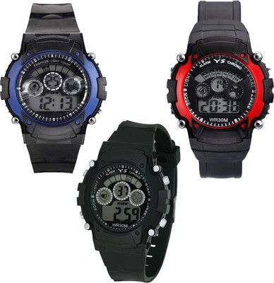 CM CMBLUBLAREDSPO001 Digital Watch  - For Boys & Girls   Watches  (CM)