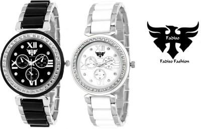 Fadiso Fashion FF-703SW-703BW Analog Watch  - For Women   Watches  (Fadiso Fashion)