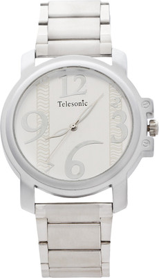 

Telesonic GCS10-SILVER Platinum Time Watch - For Men