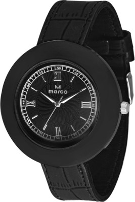 Marco MR-GR059-BLK-BLK Marco Analog Watch  - For Men   Watches  (Marco)