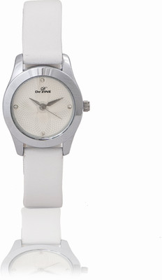 

Dezine DZ-LR010-SLV-WHT Watch - For Women