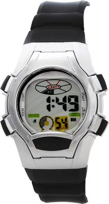 Telesonic SWR-011(BLACK) Maingrui Series Watch - For Boys & Girls