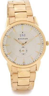 Titan NF1521YM02 Tycoon Analog Watch  - For Men   Watches  (Titan)