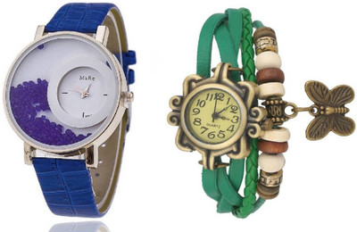 

MxRe Blue-Green-Wrist Watch - For Women
