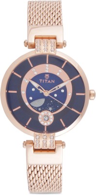 Titan 95014WM01 Analog Watch  - For Women   Watches  (Titan)