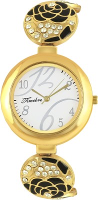 Timebre LXWHT411 Gold Plated Analog Watch  - For Women   Watches  (Timebre)