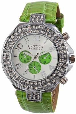 Exotica Fashions EF-N-07-Green Watch  - For Women   Watches  (Exotica Fashions)