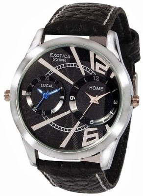 Exotica SXlines EF-80-Dual-Black Watch  - For Men   Watches  (Exotica SXlines)