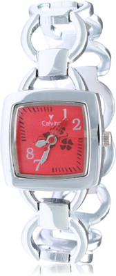 

Calvino CLBC-153736-L_silver red Gorgeous Watch - For Women