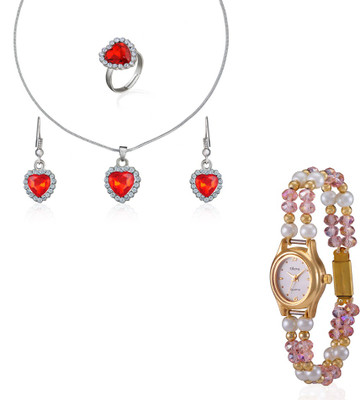 20% OFF on Oleva OVD 216 Combo Watch - For Women 20% OFF on Oleva OVD 216 Combo Watch - For Women