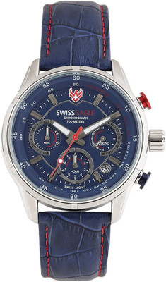 

Swiss Eagle SE-9077LS-SS-02 Watch - For Men