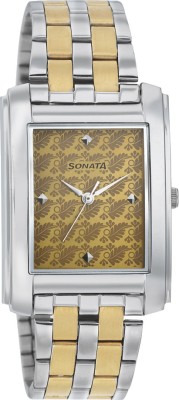 Sonata 7953BM01 Analog Watch  - For Men   Watches  (Sonata)