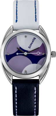 

Sonata 8987SL04 Yuva Fashion Watch - For Women