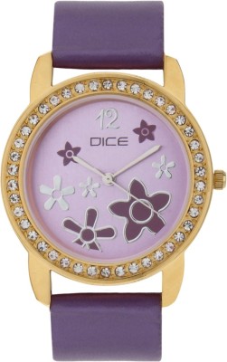Dice PRSG-M117-8148 Princess Gold Analog Watch  - For Women   Watches  (Dice)