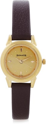 Sonata ��ND8925YL02CJ Analog Watch  - For Women   Watches  (Sonata)
