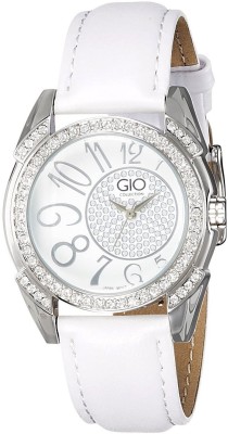 Gio Collection G0041-02 WH Analog Watch  - For Women   Watches  (Gio Collection)
