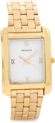 Sonata NF7953YM01J Analog Watch  - For Men   Watches  (Sonata)